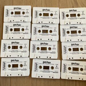 Harry Potter and the Goblet of Fire Audio Book Cassette Tape Set Complete Series